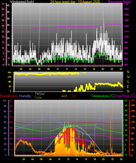 24 Hour Graph for Day 10