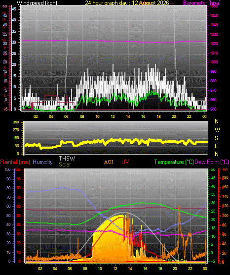 24 Hour Graph for Day 12