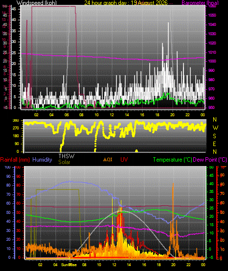 24 Hour Graph for Day 19
