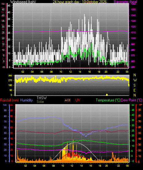 24 Hour Graph for Day 10