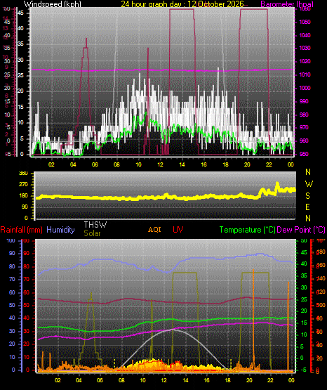 24 Hour Graph for Day 12