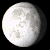 Waning Gibbous, Moon at 17 days in cycle