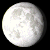 Waning Gibbous, Moon at 16 days in cycle